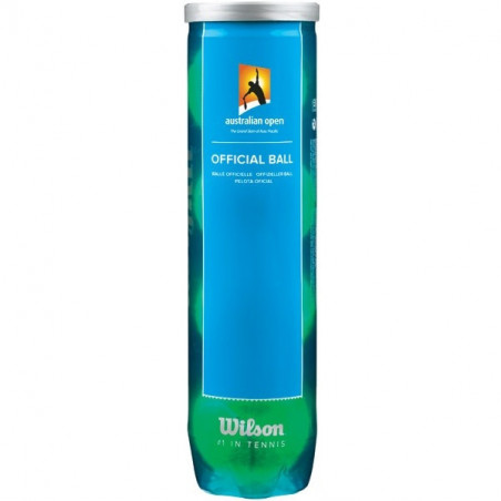 Tube de 4 balles WILSON Australian Open