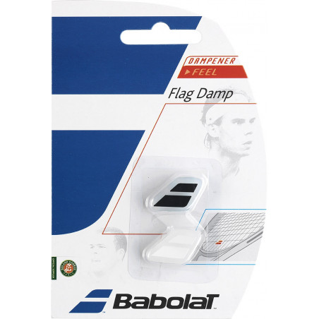 Antivibrateur BABOLAT Flag Damp Blanc / Noir 