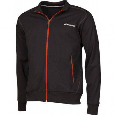 Veste BABOLAT Homme Sweat Perf Men Noir / Rouge AH 2016