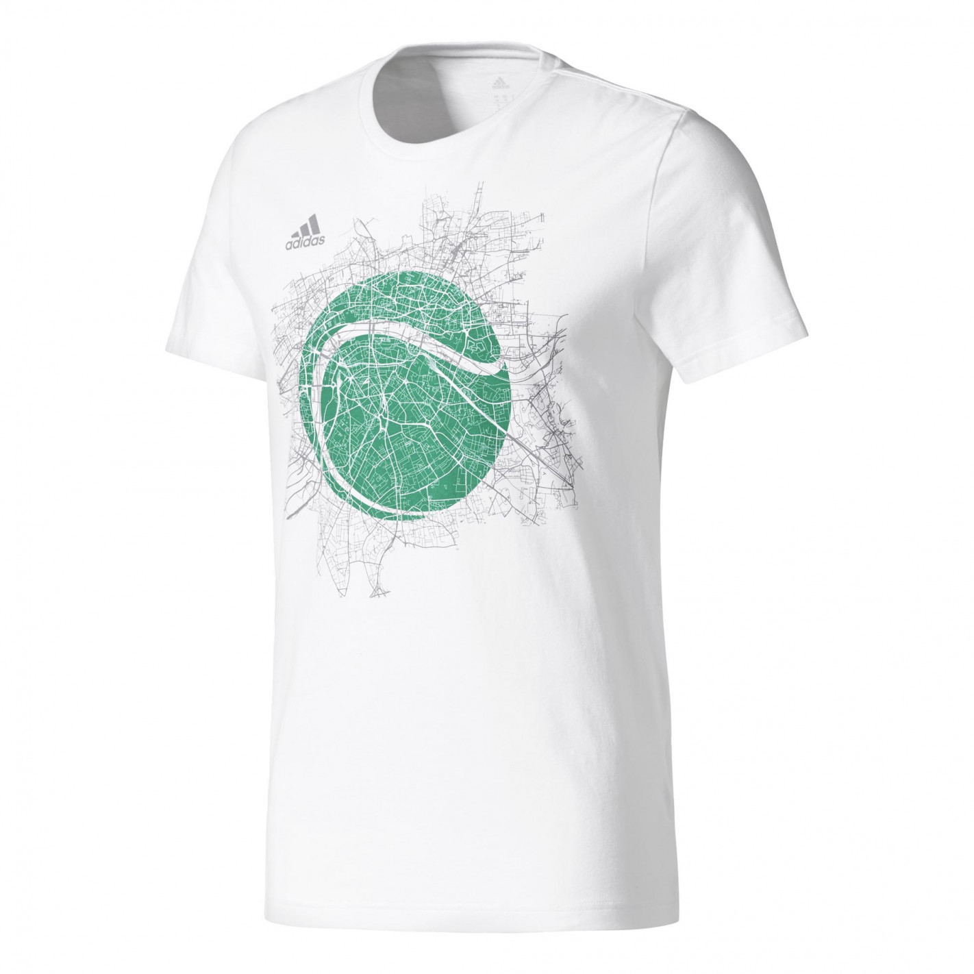 T Shirt ADIDAS Homme London Graphic Blanc AH 2017