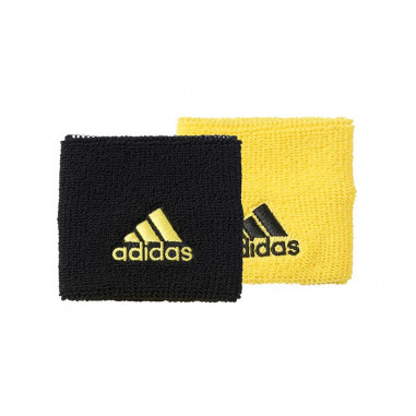 Poignet Eponge ADIDAS TEN WB S Noir / Jaune AH 2017