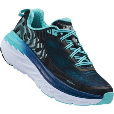 Chaussures Running HOKA Femme Bondi 5 Bleu / PE 2017