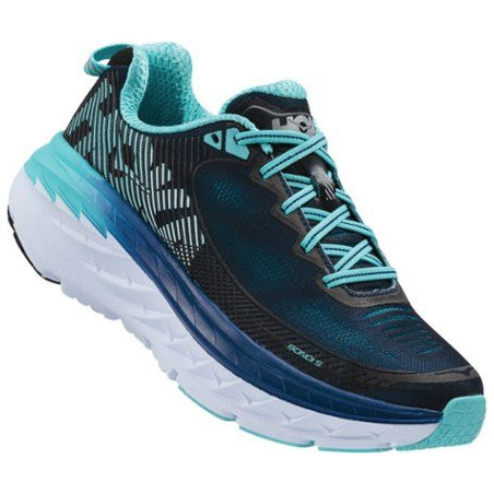 Chaussures Running HOKA Femme Bondi 5 Bleu / PE 2017