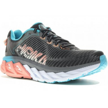 Chaussures Running HOKA Femme Arahi Grise / Fushia PE 2017