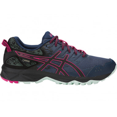 Chaussures Running ASICS Femme GEL-SONOMA3 GTX  Bleu / Rose AH 2017