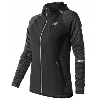 Veste Running NEW BALANCE Femme NB Heat Run Jkt Noire AH 2017