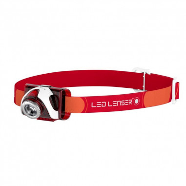 Frontale LED LENSER SEO5 Rouge AH 2017