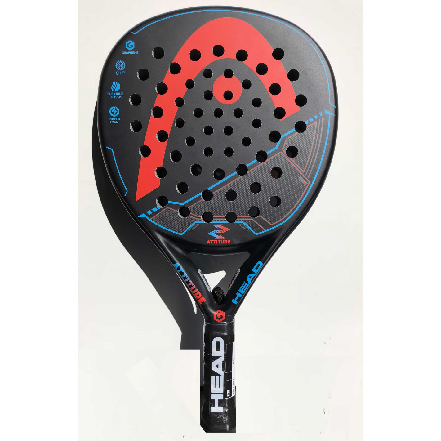 Padel HEAD Graphene Attitude Noir / Rouge / Bleu PE 2018