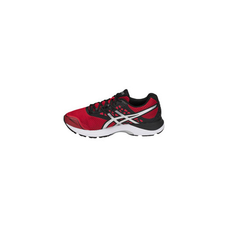 Chaussures Running ASICS Hommes GEL-PULSE 9 Rouge / Noire PE 2018