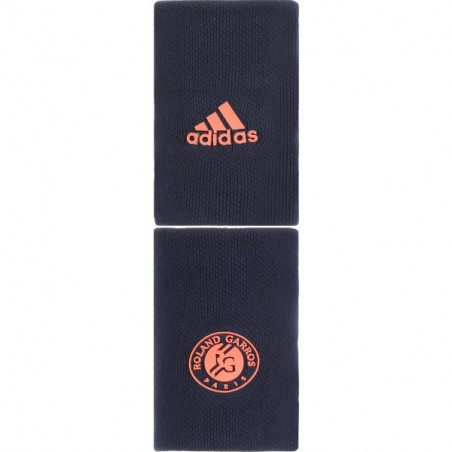 Poignet Eponge ADIDAS Roland Garros Marine / Corail PE 2018
