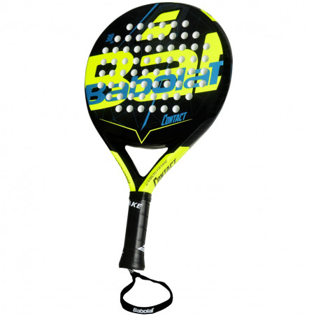 Raquette Padel BABOLAT Contact Noir / Jaune 2018