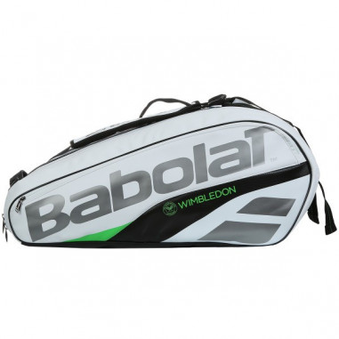 Thermo-Bag BABOLAT Pure Wimbledon RHx6 Blanc / Vert PE 2018