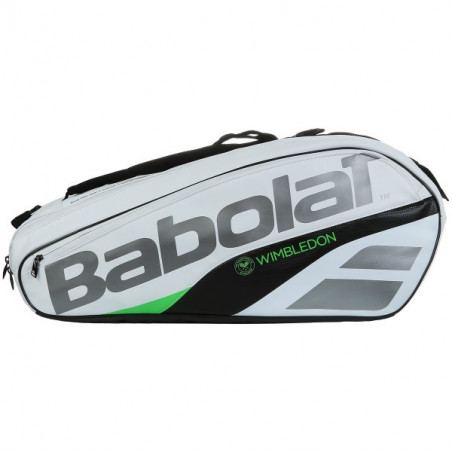 Thermo-Bag BABOLAT Pure Wimbledon RHx12 Blanc / Vert PE 2018
