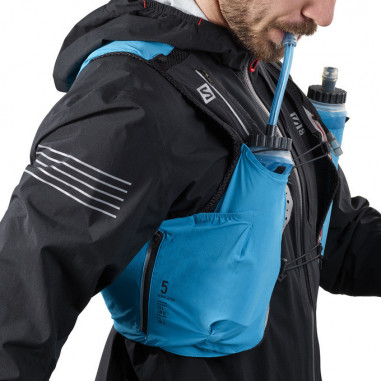 Soft Flask Speed Straw SALOMON Pipette Bleu PE...