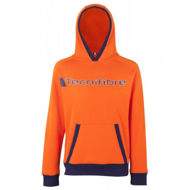 Veste à capuche TECNIFIBRE Homme Fleece Hoodie Orange PE 2018