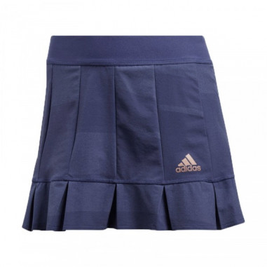 Jupe ADIDAS Femme avec shorty Skirt Club Indigo / Corail PE 2018