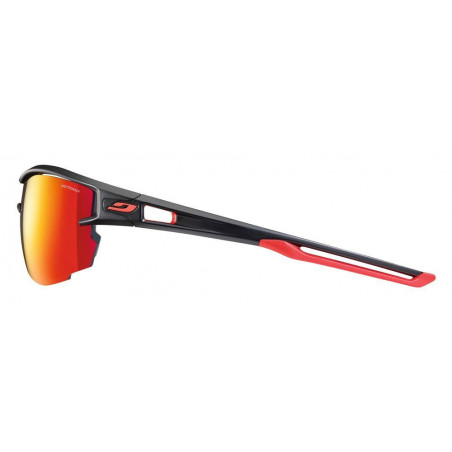 Lunettes Running JULBO AERO Noir/ Rouge Mat Cat 3 PE 2018