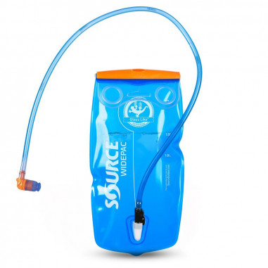 Poche à eau SOURCE Widepac 1.5l Bleue PE 2018