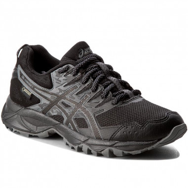 Chaussures Running ASICS Femme GEL SONOMA3 GTX Noire Grise AH 2018