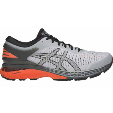 Rommelig Schiereiland kunstmest Chaussures Running ASICS Homme GEL-KAYANO 25 Grise / Orange AH 2018