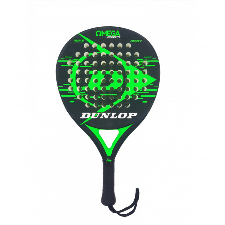 Raquette Padel DUNLOP OMEGA Pro Noir / Vert (360 g) 2019