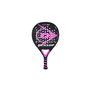 Raquette Padel DUNLOP BOOST Eclipse 2.0 Noir / Rose (345 g )2019
