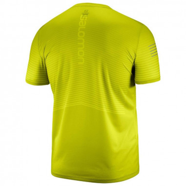 T-Shirt Running SALOMON Homme Sense Tee Jaune /...