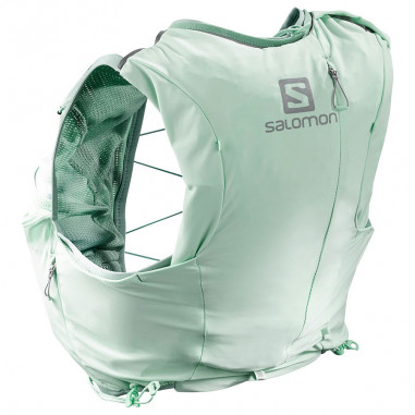 Sac SALOMON ADV Skin 8 Set + 2 Flask 500 ml+ pipette TailleS Vert PE 2019
