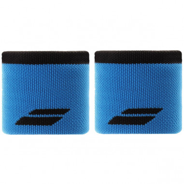 Poignet Eponge BABOLAT Logo  Bleu / Noir 2019