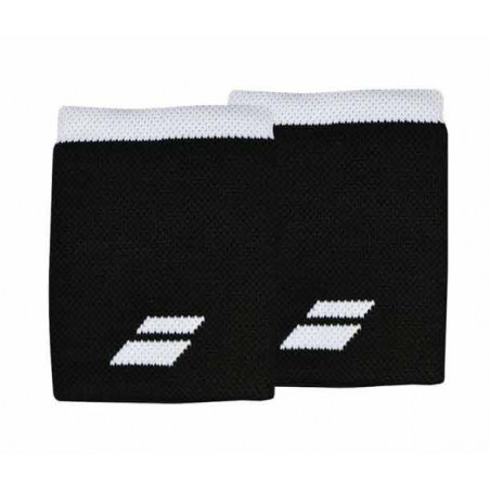Poignet Eponge BABOLAT Logo Jumbo Noir / Blanc 2019
