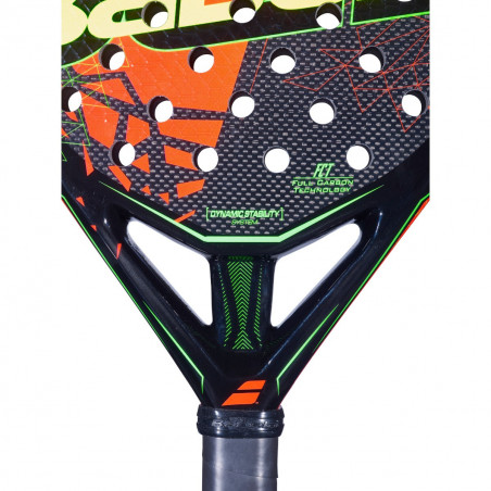Raquette Padel BABOLAT Viper Carbon Noir / Orange (370 g) 2019