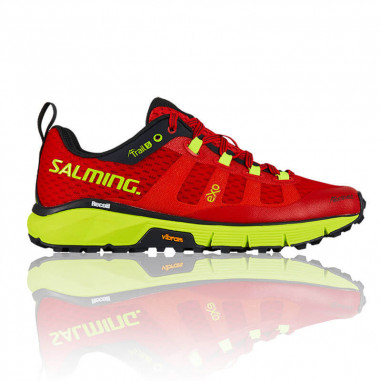 Chaussures Running SALMING Femme TRAIL T5 Rouge / Jaune PE 2019
