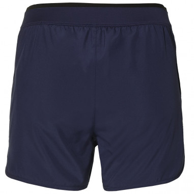 Short ASICS Femme Practice Bleu Indigo / Saumon...