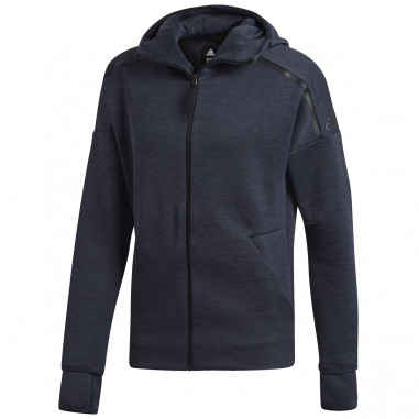 Veste à capuche zippée ADIDAS Homme ZNE Hoody Bleu PE 2019
