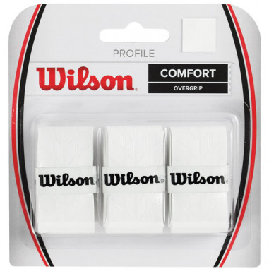 Surgrip WILSON Profile Overgrip Blanc x3