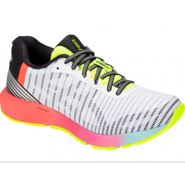 Chaussures Running ASICS Femme Dynaflyte3 SP Blanc et Multicolore PE 2019