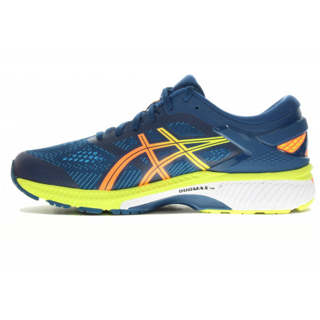 Chaussures Running ASICS Homme GEL-KAYANO 26 Bleu / Jaune / Orange AH 2019