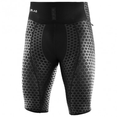 Cuissard Running SALOMON Homme SLAB HEXO HALF Tight Noir AH 2019