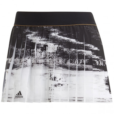 Jupe ADIDAS Femme avec shorty New York Noir / Blanc / Orange AH 2019