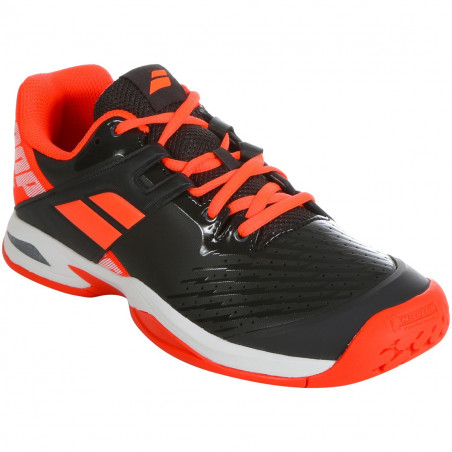 Chaussures BABOLAT Garçon CUD Propulse All Court Junior Noir/Rouge/Fluo AH 2018