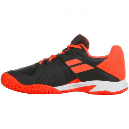 Chaussures BABOLAT Garçon CUD Propulse All Court Junior Gris / Fluo AH 2019