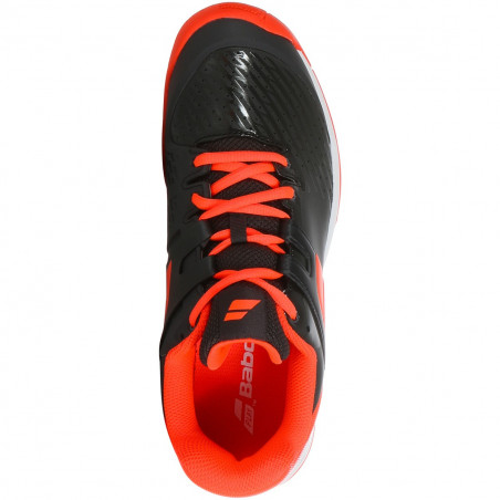 Chaussures BABOLAT Garçon CUD Propulse All Court Junior Noir/Rouge/Fluo AH 2018