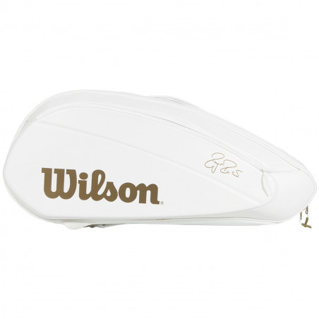 Thermo-Bag WILSON  Federer DNA 12 Pack Blanc / Or AH 2019