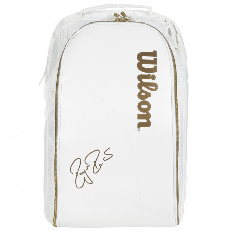 Sac à dos WILSON Federer DNA Backpack Blanc / OR AH 2019
