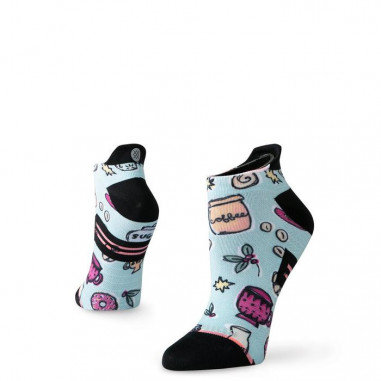 Chaussettes STANCE Femme Barista Light Tab W Bleu / Orange AH 2019