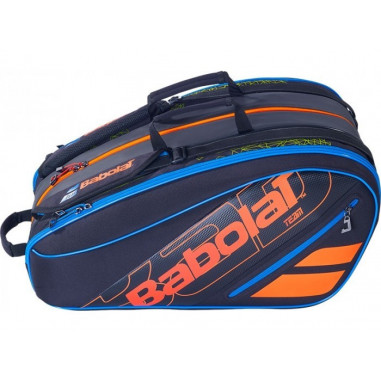 Thermo-Bag PADEL BABOLAT RH TEAM Padel Noir / Orange / Jaune AH 2019