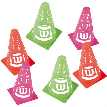 Lot de 6 Cônes WILSON