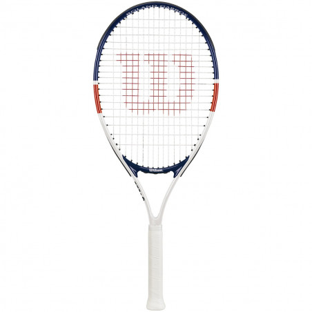 Raquette Wilson junior Roland Garros Elite 26 Blanc/ Marine/ Ocre