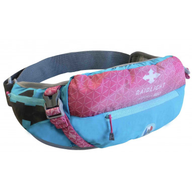 Ceinture RAIDLIGHT Responsiv Belt+1 Flask 600 ml pipette Rose / Gris PE 2020