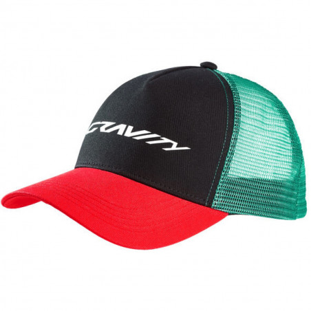 Casquette HEAD gravity Cap Noir / Rouge / Vert AH 2019